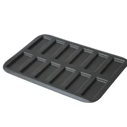 Moule Mini Financier 12 empreintes 7,5 cm Anti-adhérent Gobel