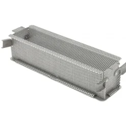 Moule Pâté en Croûte Inox Perforé Pliable 24 x 5 cm x H 6 cm De Buyer