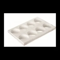 Moule Silicone 8 Cercles 13,5 x H 4 cm Silikomart Professional