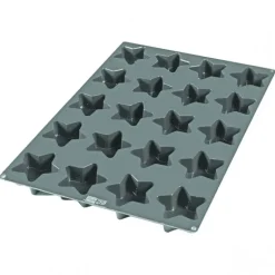 Moule Silicone 20 Etoiles Ø9,5 x 7 cm 135ml SilikoMart Professional