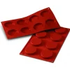 Moule Silicone 8 Florentins 6 cm x H 1,2 cm Silikomart