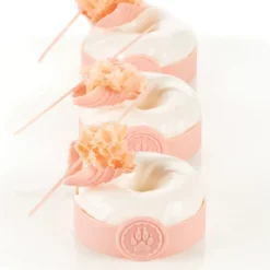 Moule Silicone 6 Intreccio Ø 7,5 cm x H 3,5 cm Silikomart 3D Design