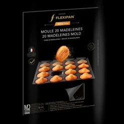 Moule Silicone 20 Madeleines 8 x 4,5 cm Flexipan Demarle