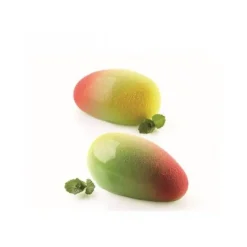 Moule Silicone 6 Mangues 9,3 x 5,7 cm 130ml SilikoMart Professional