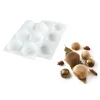 Moule Silicone 6 Marrons 110ml SilikoMart Professional