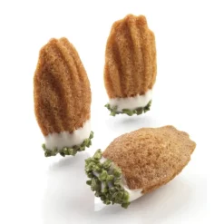 Moule Silicone 100 Mini Madeleines 4,5 x 2,6 x 1,2 cm 12ml SilikoMart Professional