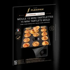 Moule Silicone 15 Mini Tartelettes Ø 4,2 cm Flexipan Demarle