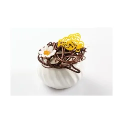 Moule Silicone 6 Palets Vrillés Samouraï 110ml Silikomart Professional