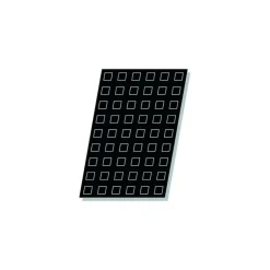 Moule Silicone 54 Pyramides 3,5 cm x H 2,2 cm Flexipan