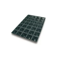 Moule Silicone 35 Pyramides 6,5 x 6,5 x 3,5 cm 61ml SilikoMart Professional