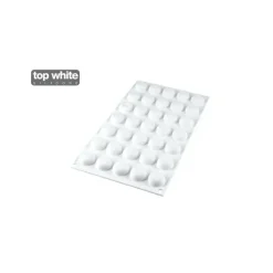 Moule Silicone 35 Rond Bombé 5ml SilikoMart Professional
