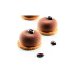 Moule Silicone 15 Ronds Bombés Ø45 x h20 mm - 26ml SilikoMart Professional