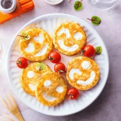 Moule Silicone 6 Smileys Ø 8 cm Flexipan Demarle