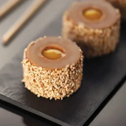 Moule Silicone 15 Sushis Rolls 4 x 2,5 cm 29ml SilikoMart Professional