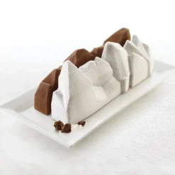 Moule Silicone Bûche Artic 25 x 9,2 x H 8,7 cm Silikomart
