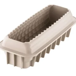 Moule Silicone Bûche avec Quenelles Silikomart 3D Design