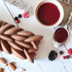 Moule Silicone Bûche 3D Instant 25 cm Scrapcooking