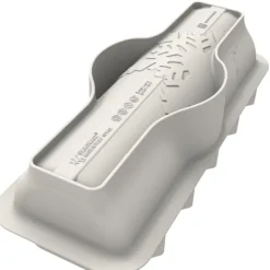 Moule Silicone Bûche Flocon 25 x 8,1 x H 5,8 cm Silikomart