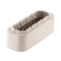 Moule Silicone Bûche Sapin 25 x 8,9 x H 8,7 cm Silikomart