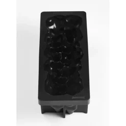 Moule Silicone Bûche Sapin Enneigé 25 x 9 cm x H 9,5 cm Pavoni