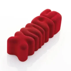 Moule Silicone Bûche Xmas 25 x 8 cm x H 7,5 cm Pavoni