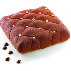 Moule Silicone Carré Matelassé 160 mm Silikomart