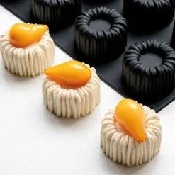 Moule Silicone Charlotte 7,5 cm x H 4,5 cm (x12) Cédric Grolet Pavoni