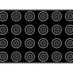 Moule Silicone Cône Anneaux Ø 7 cm x H 5 cm (x24) Pavoflex