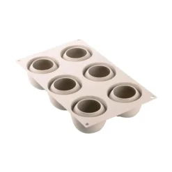 Moule Silicone Coccola Ø 7 x H 5,5 cm (x6) Silikomart