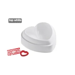 Moule silicone Coeur Bombé 170 mm Silikomart Professional
