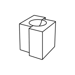 Moule Silicone Cube Tekno 5,8 x 5 cm x H 5 cm (x24) Pavoflex