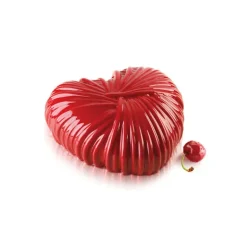 Moule Silicone Cœur Lovely 18,2 x 17,3 cm x H 6,8 cm Silikomart Professional