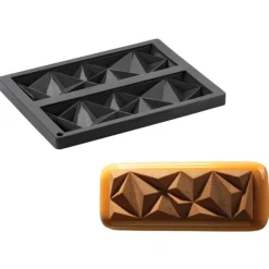 Moule Silicone Décor Iceberg 21 x 7 cm x H 1,4 cm (x2) Pavoni