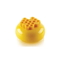 Moule Silicone Décor Miel Ø 4,5 cm x H 0,8 cm (x15) Silikomart Professional