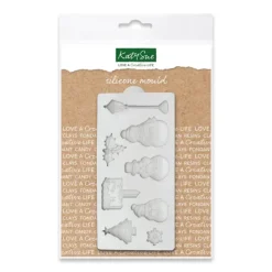 Moule Silicone Décors Hivernal (x8) Katy Sue