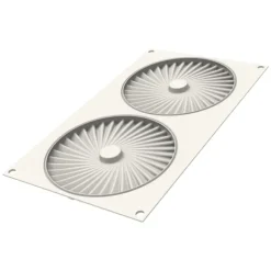 Moule Silicone Décors Skirt Ø 14 x H 1 cm (x2) Silikomart