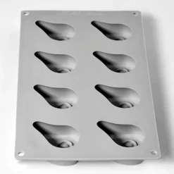 Moule Silicone Demi-Poire 30 x 17.5 cm (x8) Pavoni