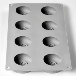 Moule Silicone Demi-Pomme 30 x 17.5 cm (x8) Pavoni