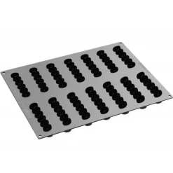 Moule Silicone Domino 12,6 x 3,3 cm x H 3,2 cm (x14) Pavoflex