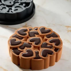 Moule Silicone Eros 2.0 Ø 18 cm x H 4,5 cm Pavocake