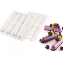 Moule Silicone Fingers (x8) Silikomart Professional