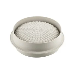 Moule Silicone Honoré Ø 19,5 x H 7 cm Silikomart 3D Design