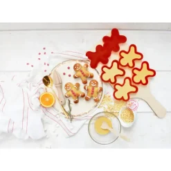 Moule Silicone Individuel Bonhomme 10,5 cm (x6) Scrapcooking