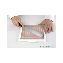 Moule Silicone Insert 12 Carrés 26 cm Silikomart Professional