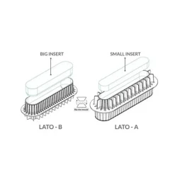 Moule Silicone Insert Bûche et Cake 22 x 5 x H 4 cm (x2) Silikomart 3D Design