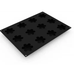 Moule Silicone Marguerite 7,5 x 6,8 cm x H 2,6 cm (x12) Pavoflex