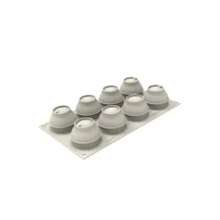 Moule Silicone Méduse Ø 5,8 cm (x8) Silikomart Professional