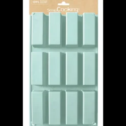 Moule Silicone Mini Cakes 29,7 x 17,4 cm (x12) Scrapcooking