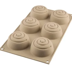 Moule Silicone Mini Girotondo Ø6.8 cm Silikomart 3D Design