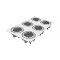 Moule Silicone Mini Wave Ø 7,3 x H 4,1 cm Silikomart